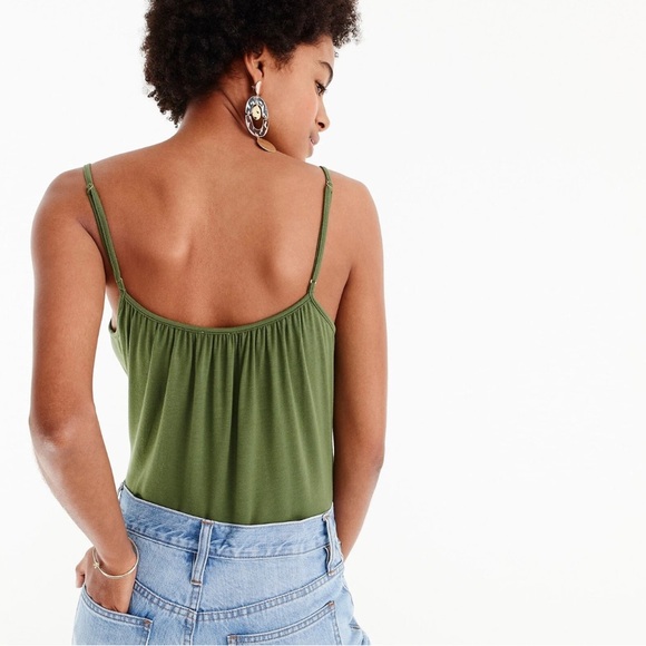 J.Crew Drapey Front Bodysuit - Picture 2 of 4